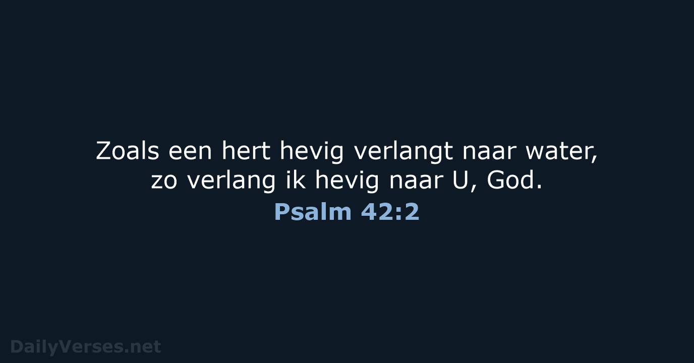 Psalm 42:2 - BB