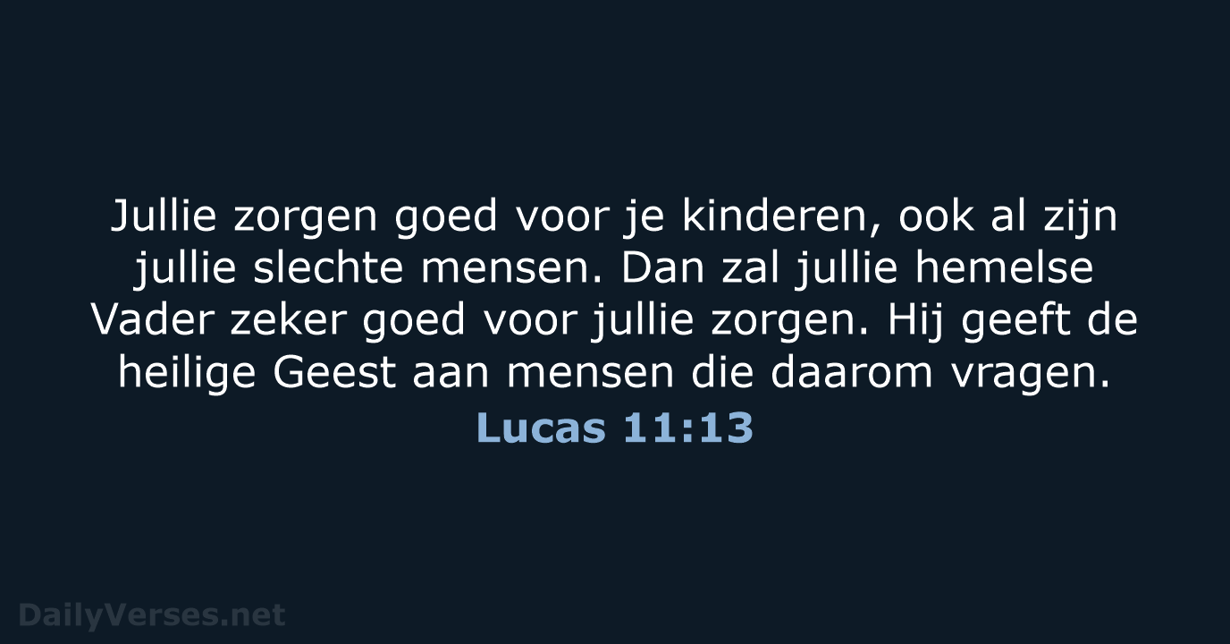Lucas 11:13 - BGT