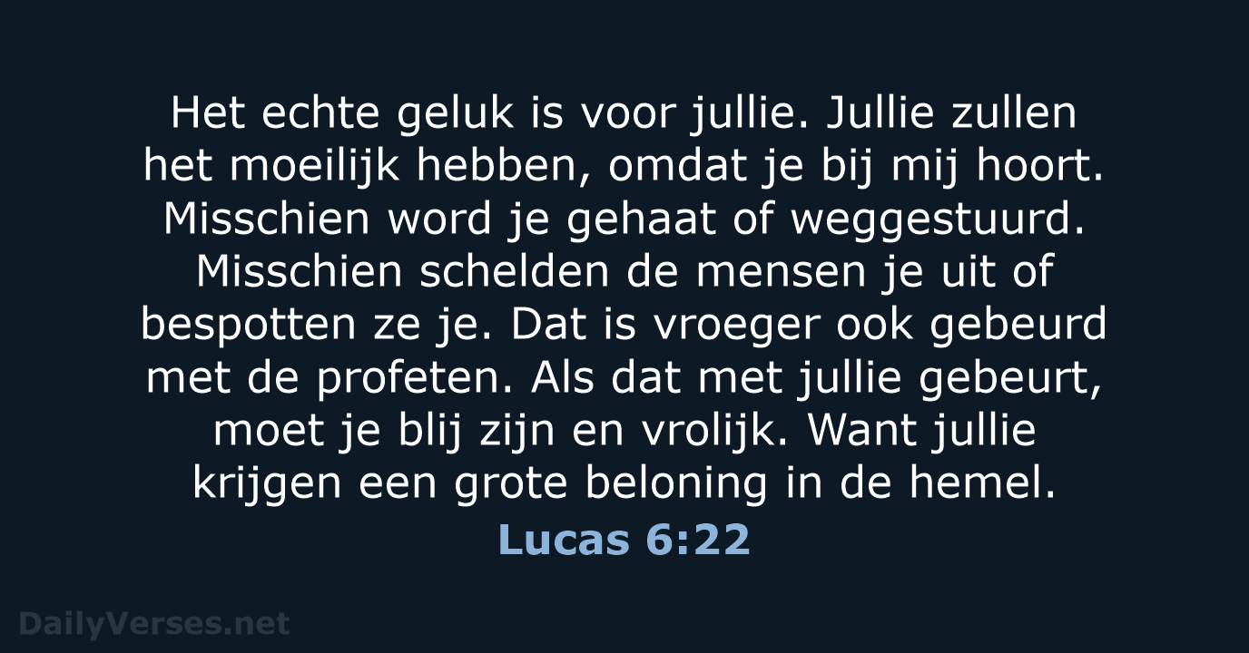 Lucas 6:22 - BGT