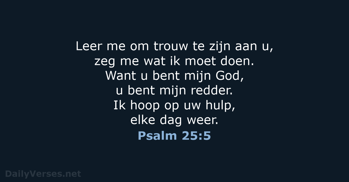 Psalm 25:5 - BGT