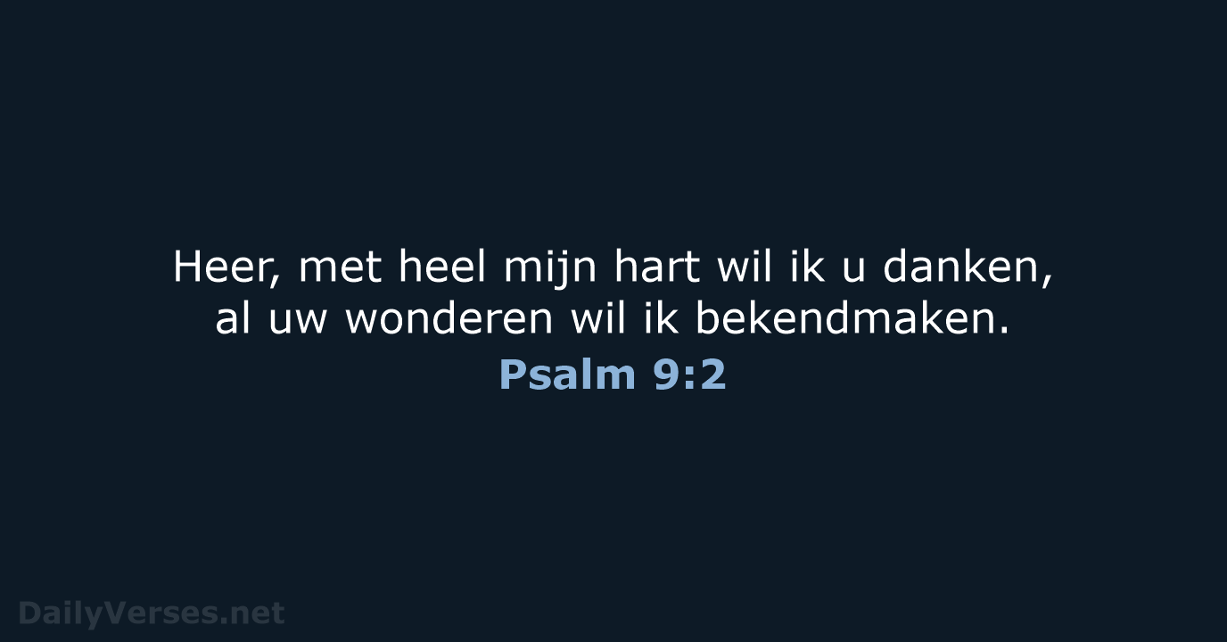 Psalm 9:2 - BGT