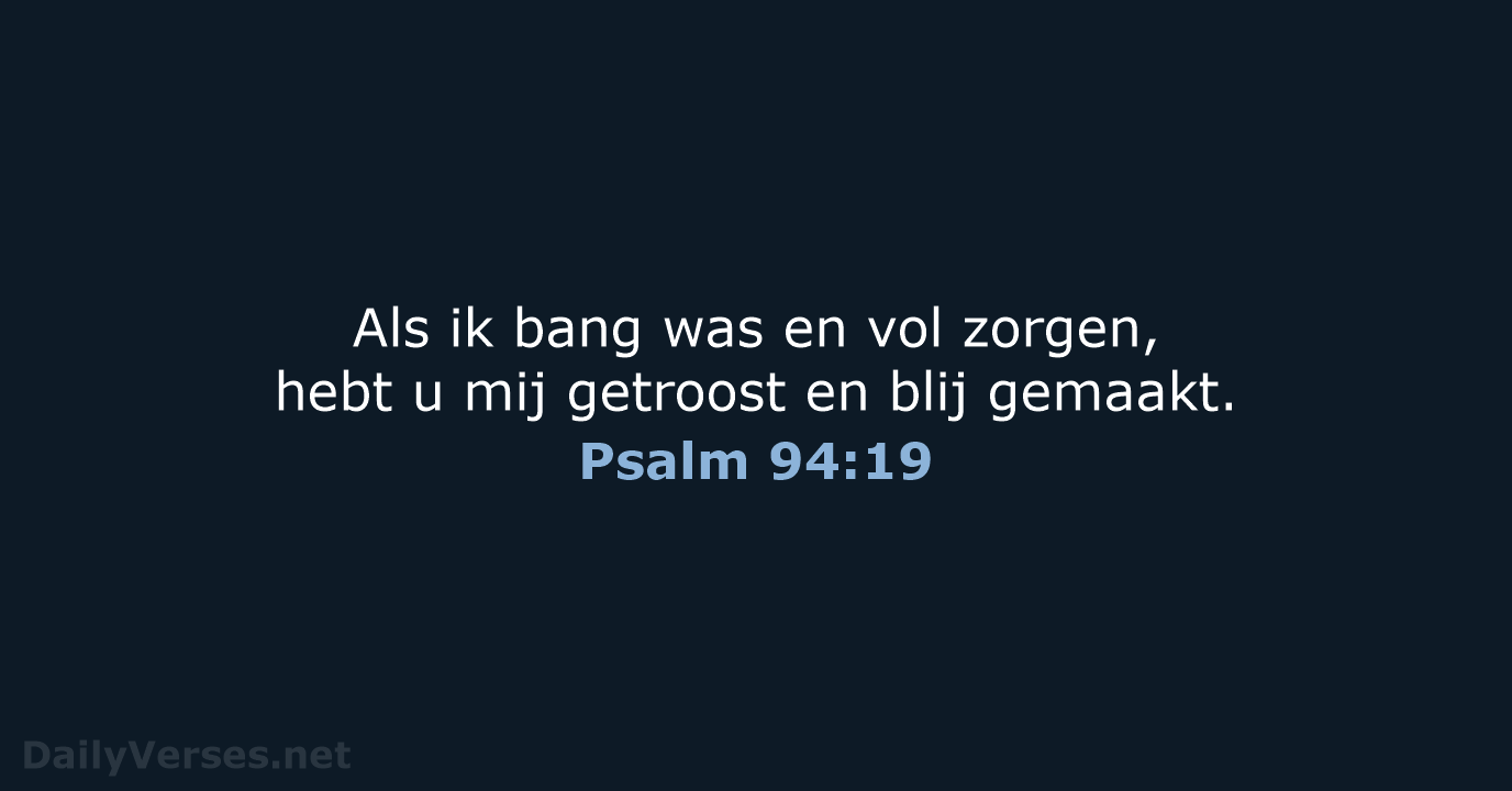 Psalm 94:19 - BGT