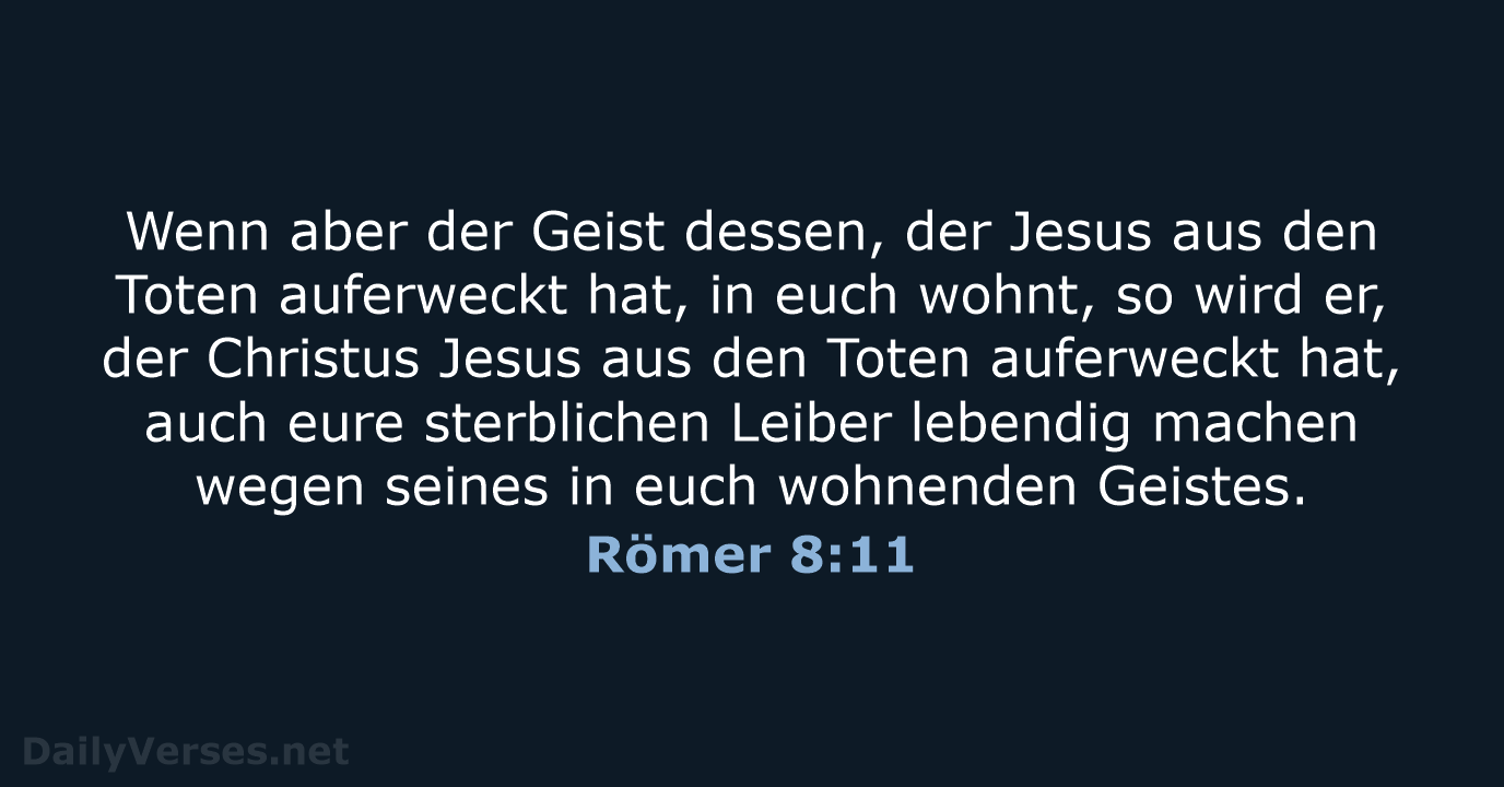 Römer 8:11 - ELB