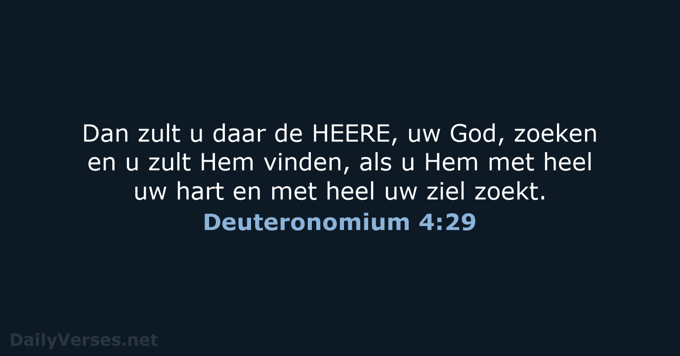 Deuteronomium 4:29 - HSV