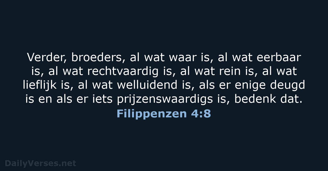 Filippenzen 4:8 - HSV