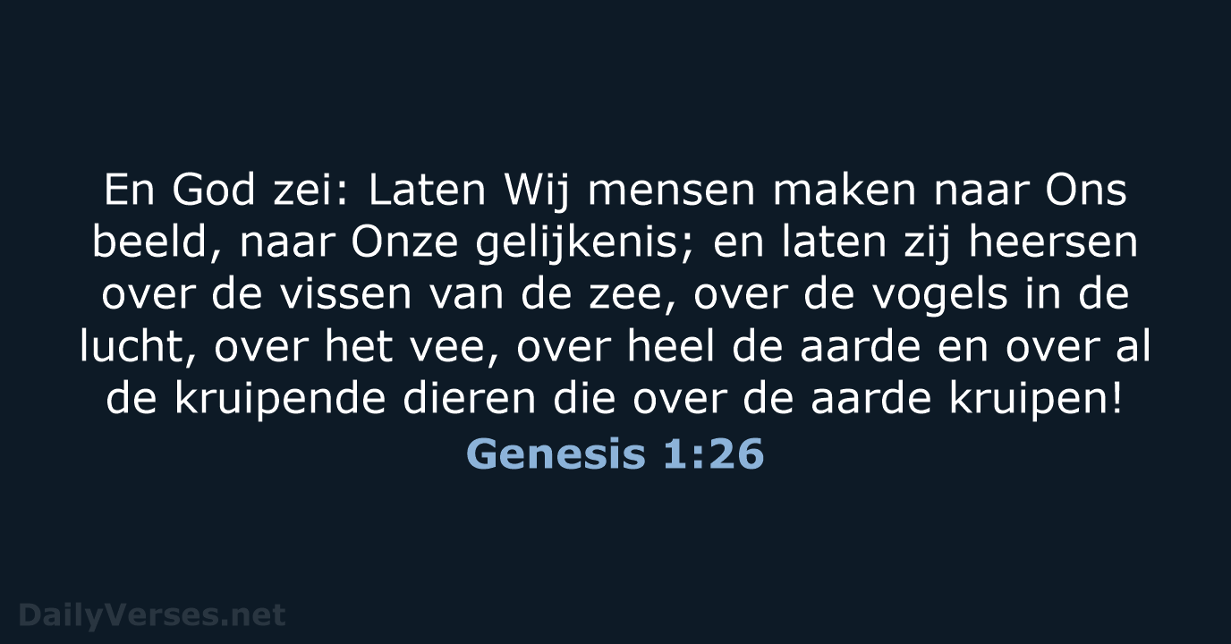 Genesis 1:26 - HSV