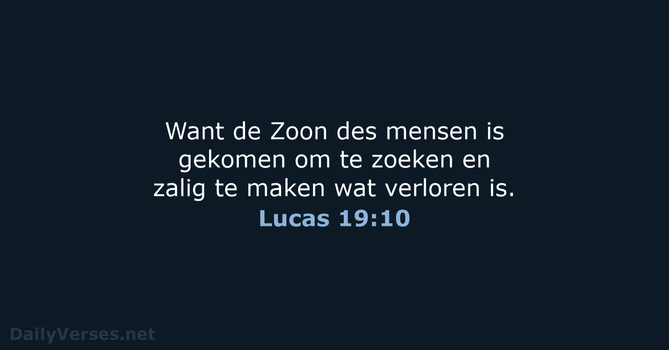 Lucas 19:10 - HSV