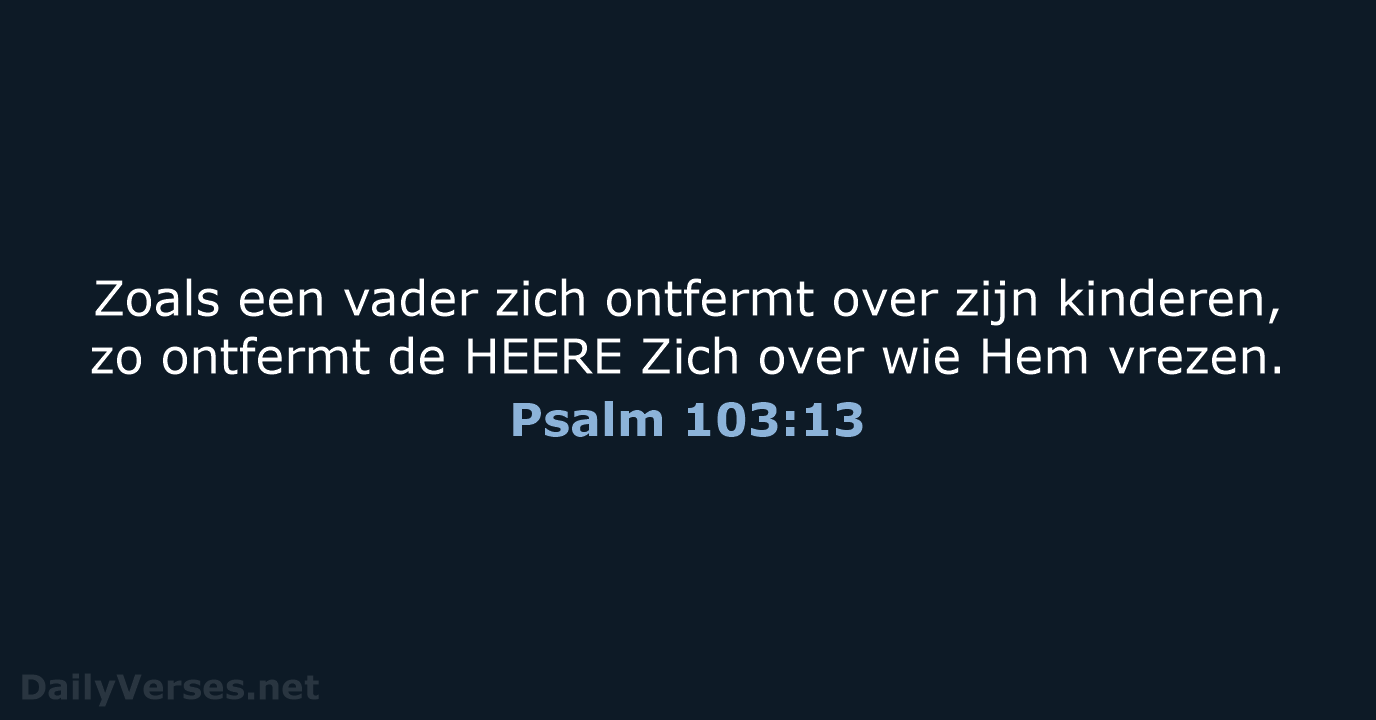 Psalm 103:13 - HSV