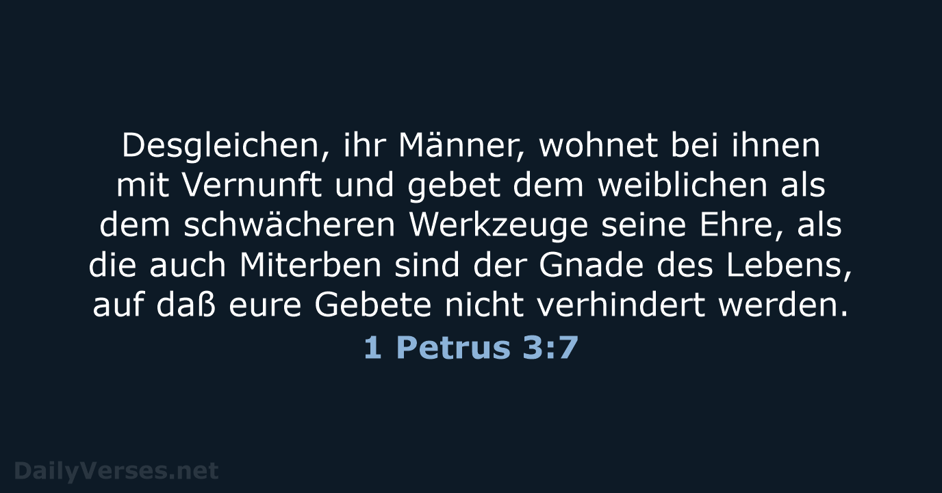 1 Petrus 3:7 - LU12