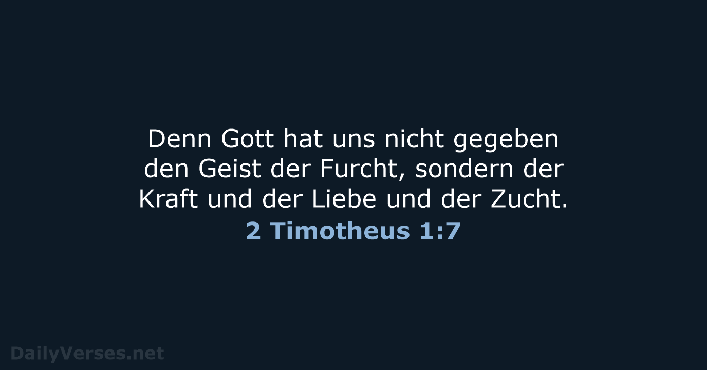 2 Timotheus 1:7 - LU12
