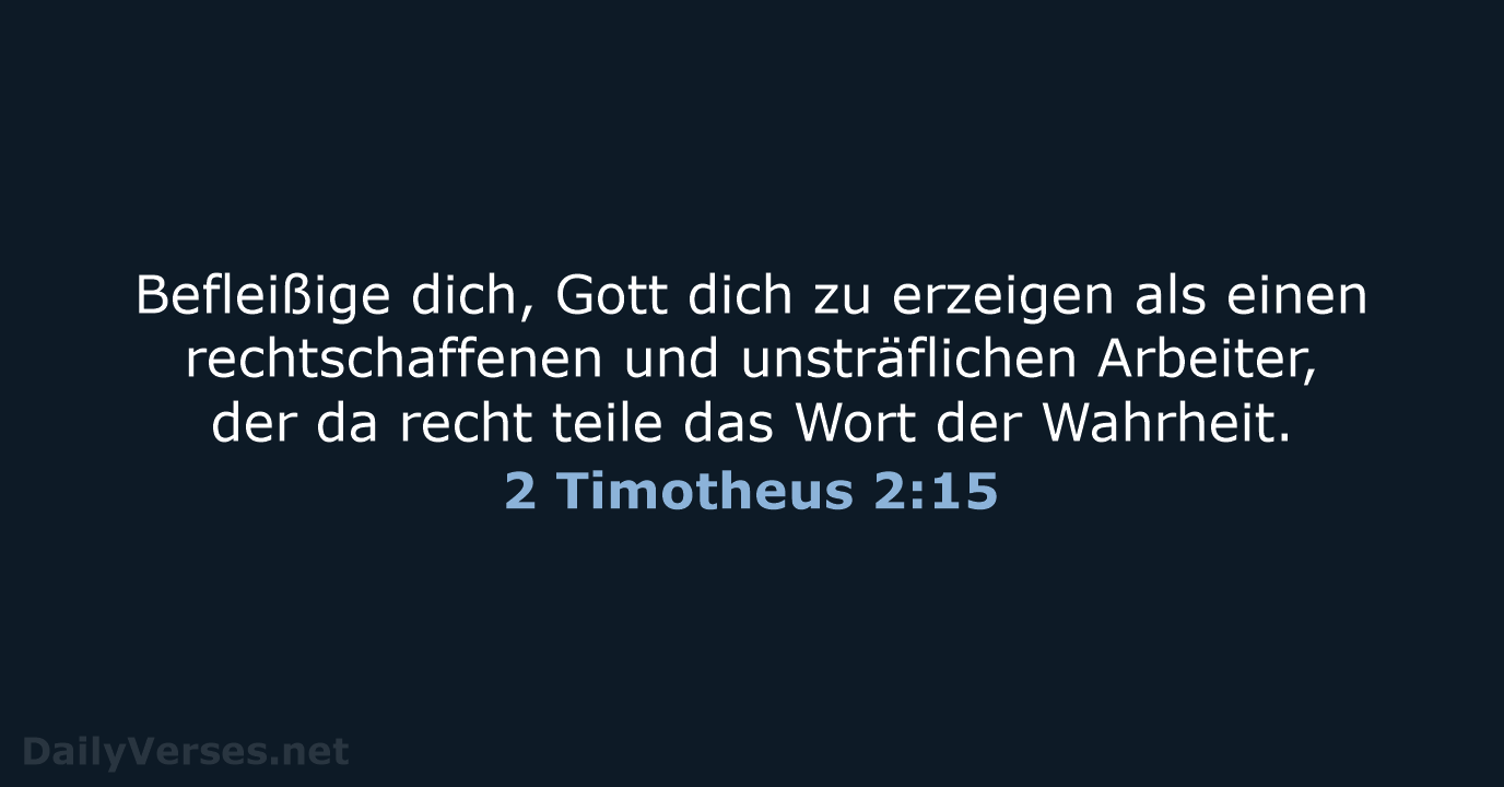 2 Timotheus 2:15 - LU12