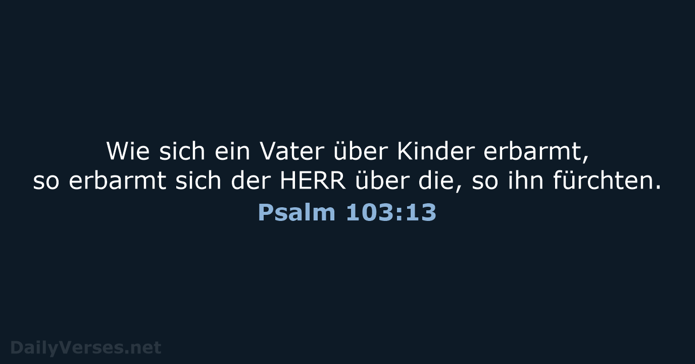 Psalm 103:13 - LU12