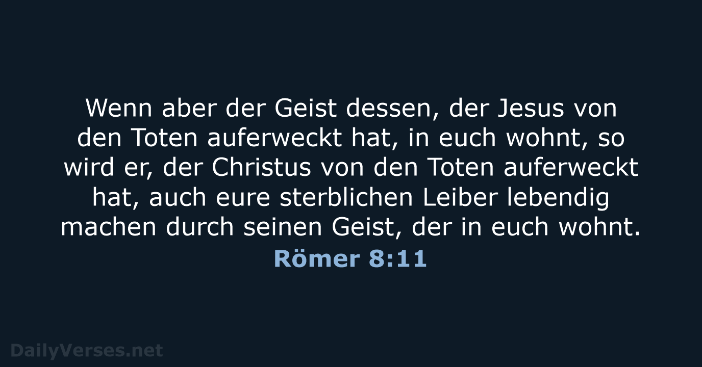 Römer 8:11 - LUT