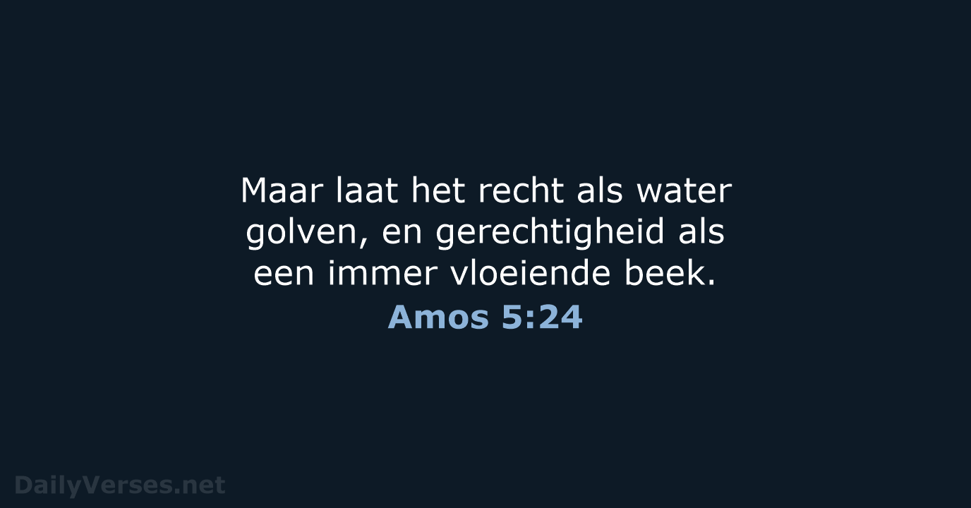 Amos 5:24 - NBG