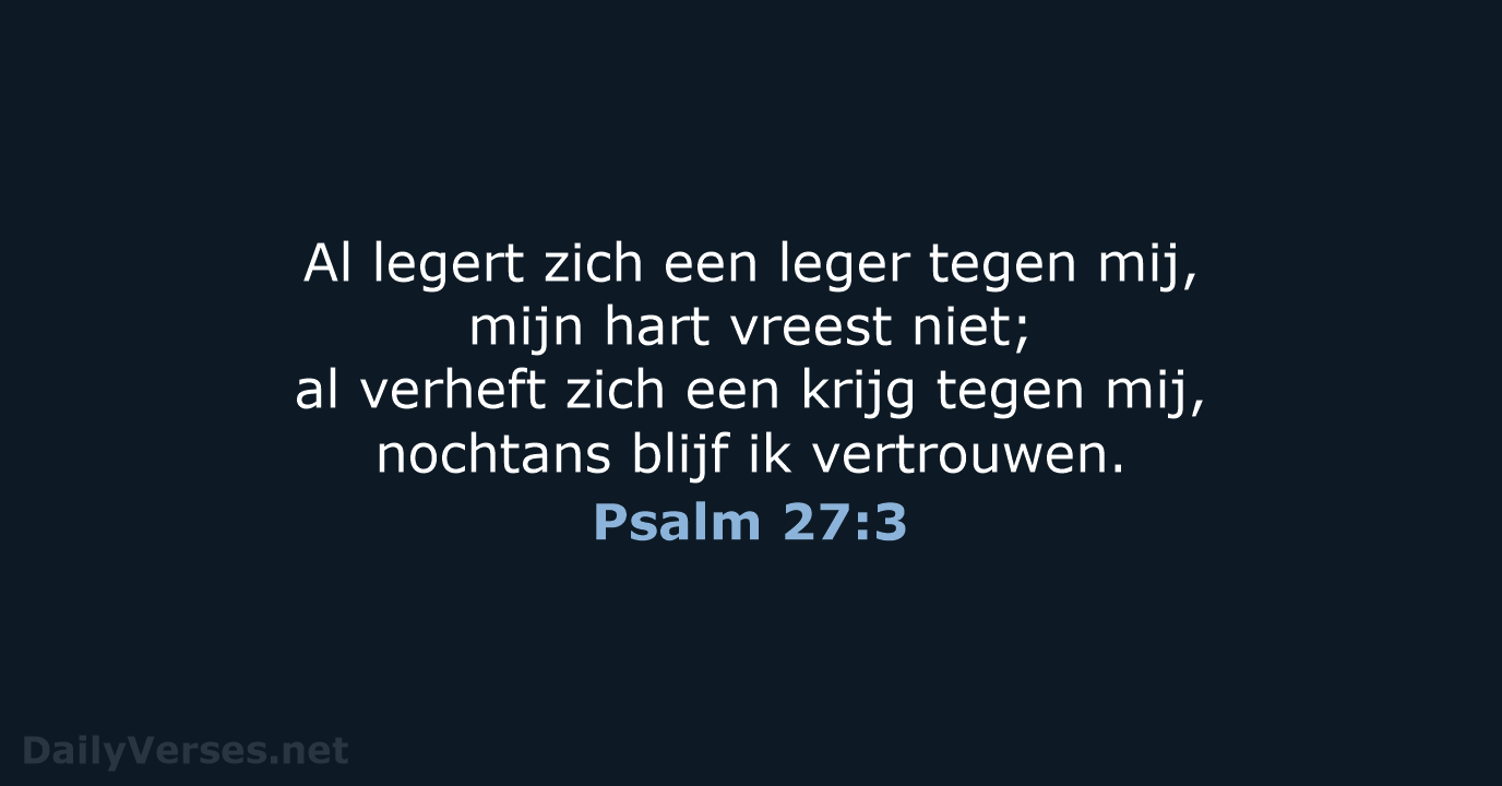 Psalm 27:3 - NBG