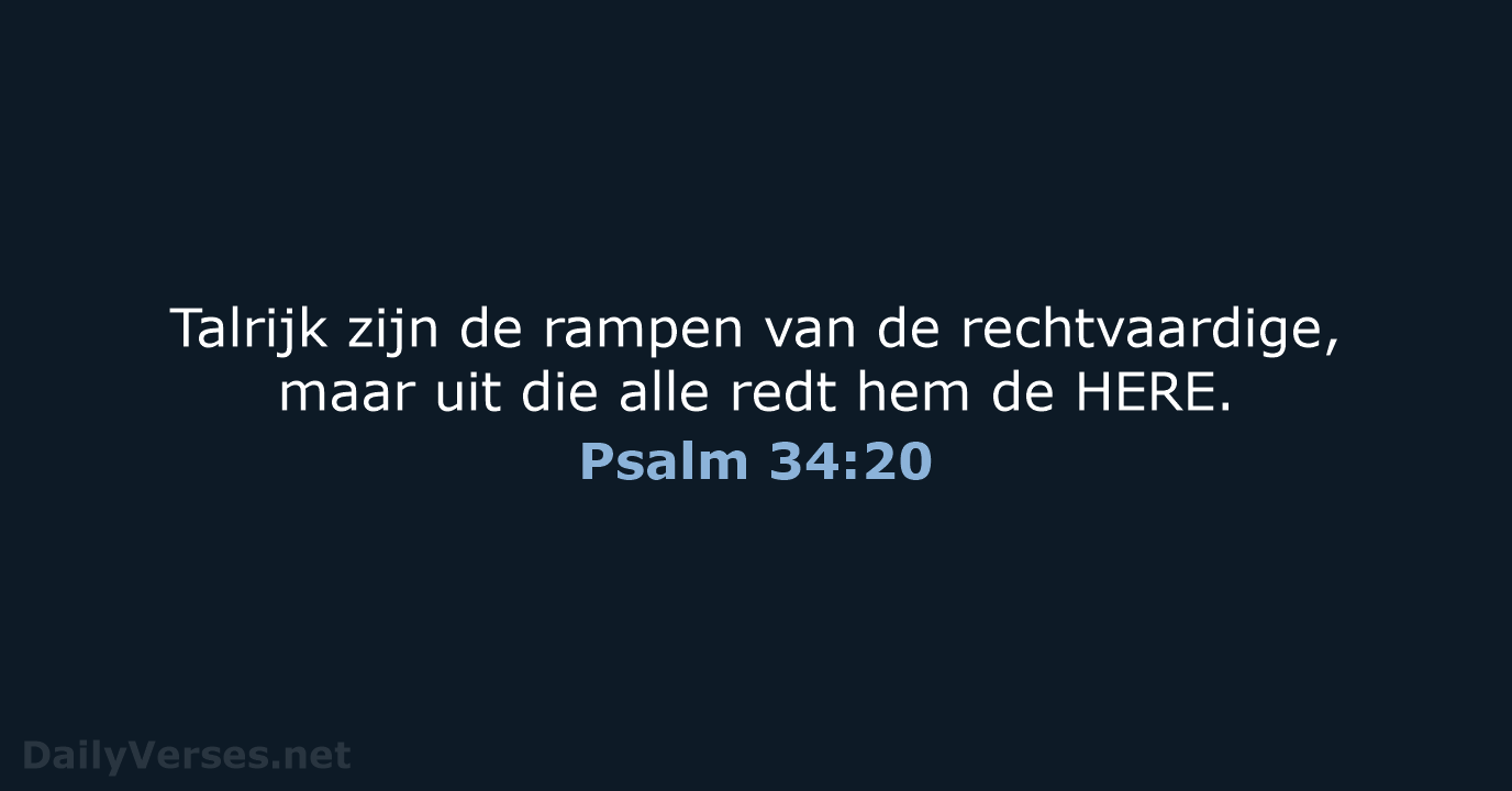 Psalm 34:20 - NBG