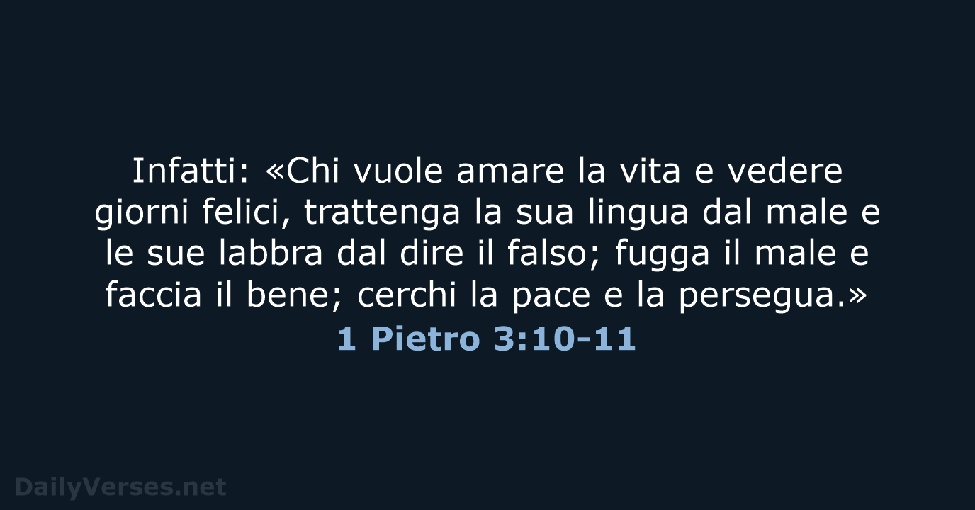 1 Pietro 3:10-11 - NR06