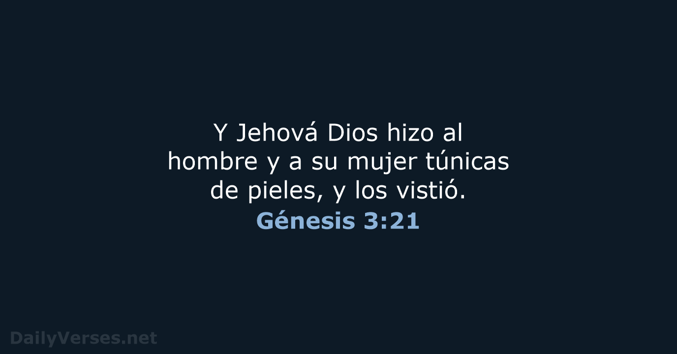 Génesis 3:21 - RVR60