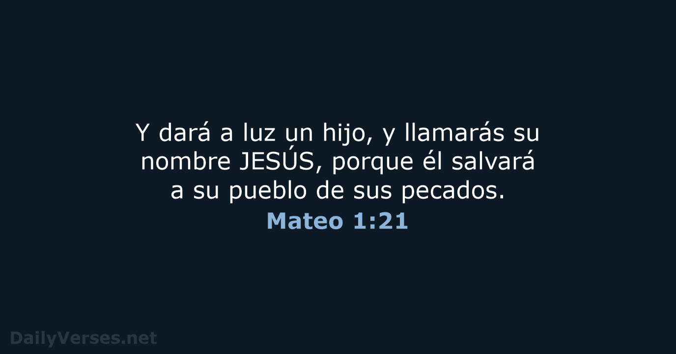 Mateo 1:21 - RVR60