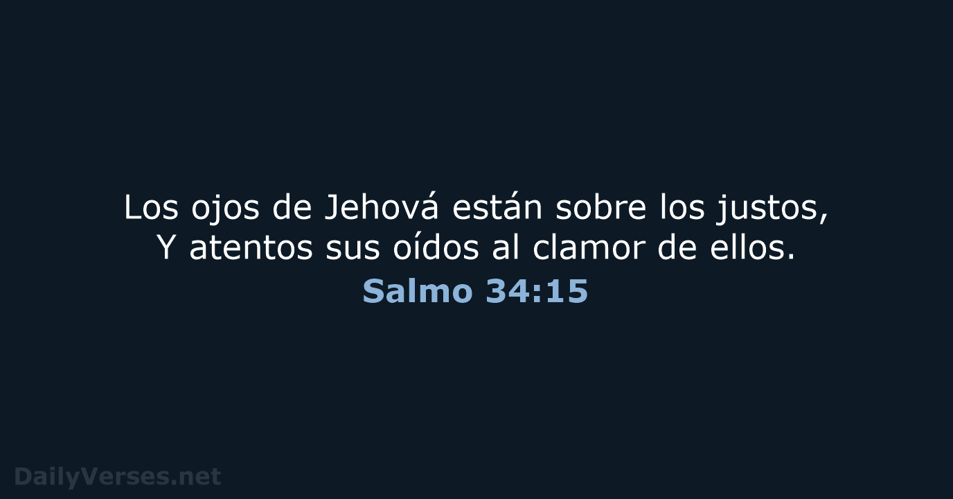 Salmo 34:15 - RVR60