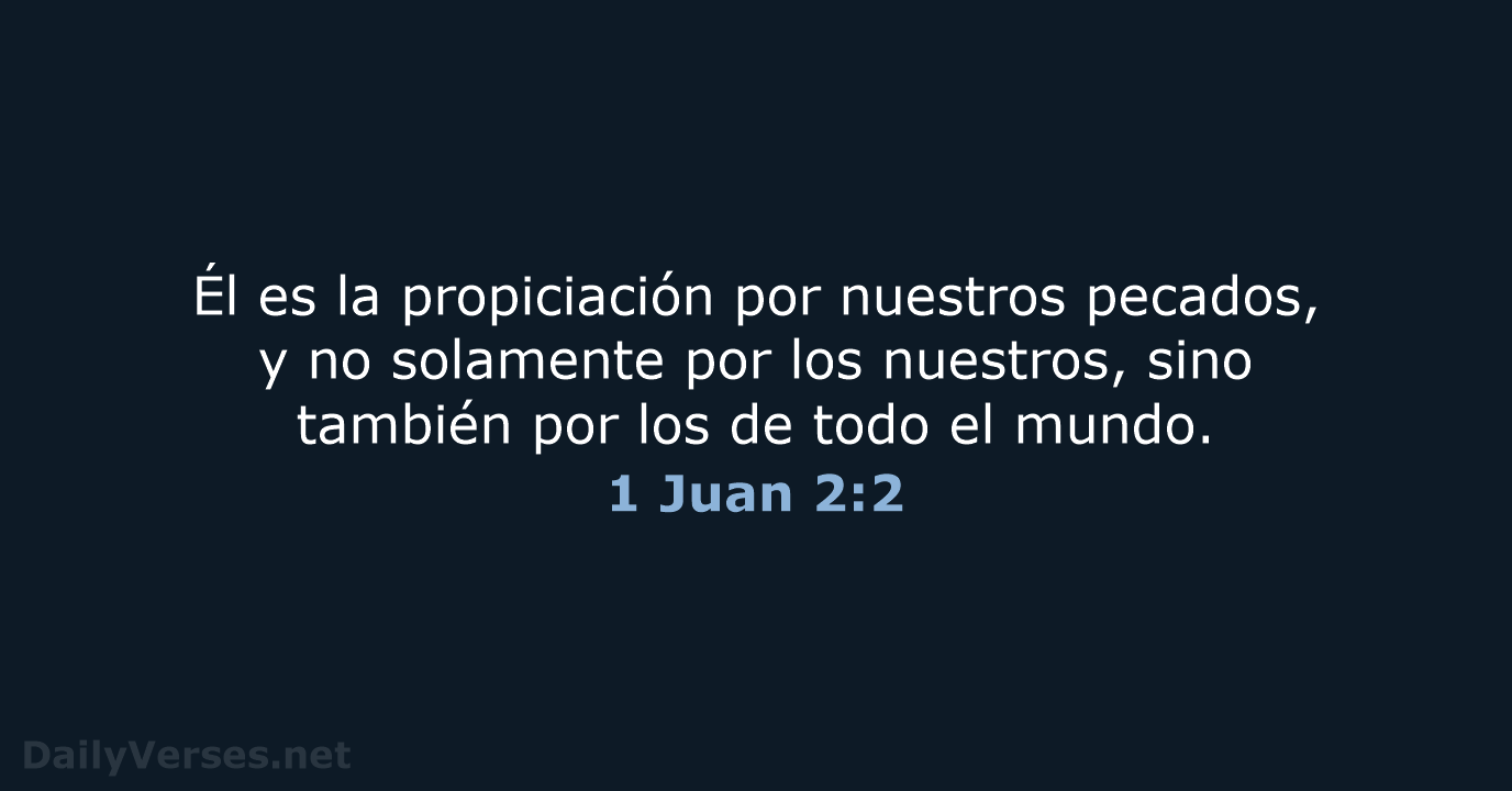 1 Juan 2:2 - RVR95