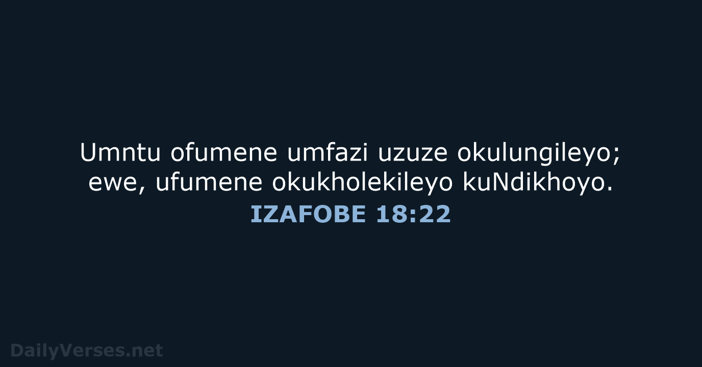 IZAFOBE 18:22 - XHO96