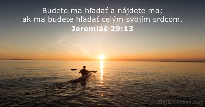 Jeremiáš 29:13