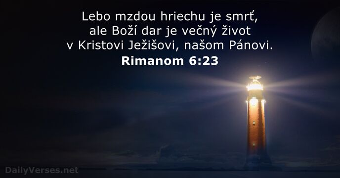Rimanom 6:23