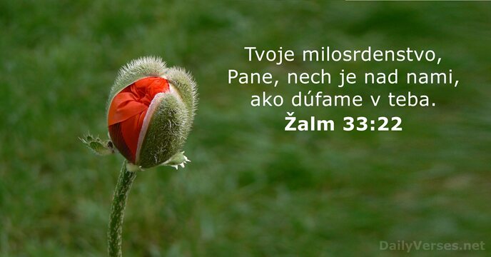 Žalm 33:22