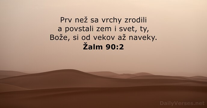 Žalm 90:2