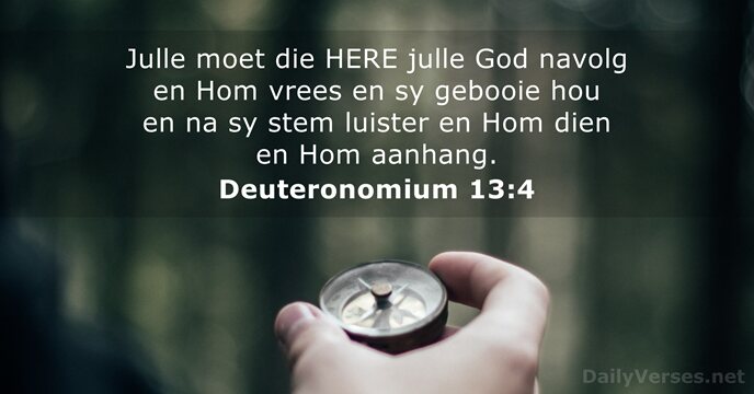 Deuteronomium 13:4