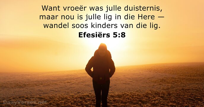 Efesiërs 5:8