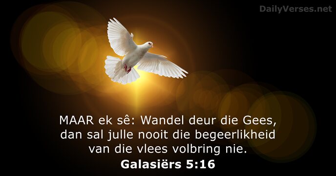 Galasiërs 5:16