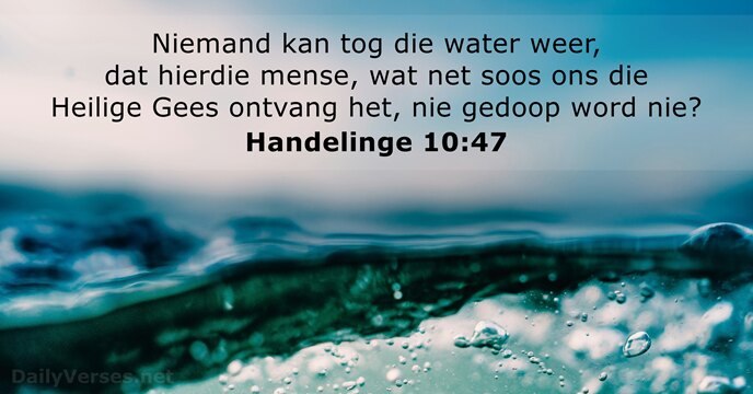 Handelinge 10:47