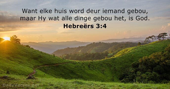 Hebreërs 3:4