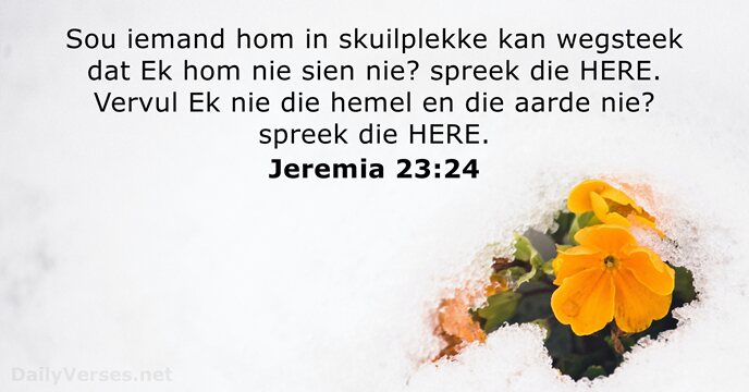 Jeremia 23:24