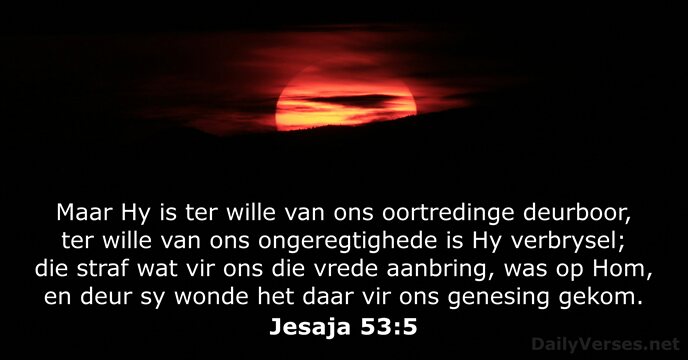 Jesaja 53:5