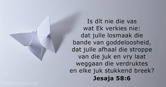 Jesaja 58:6