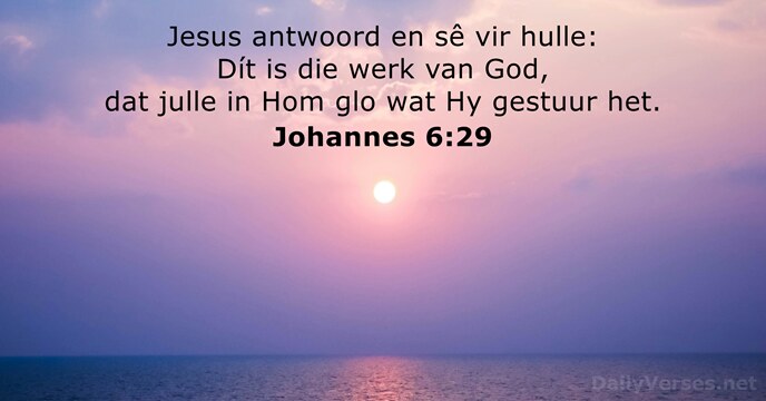 Johannes 6:29