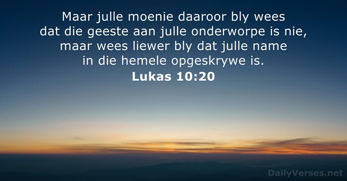 Lukas 10:20