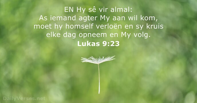 Lukas 9:23