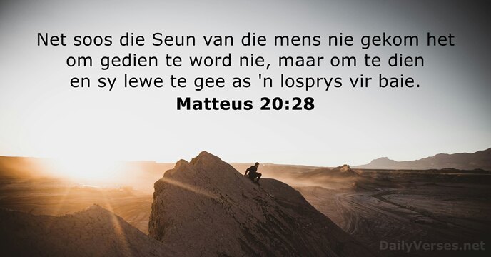 Matteus 20:28