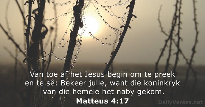 Matteus 4:17