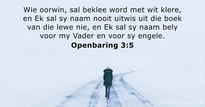 Openbaring 3:5