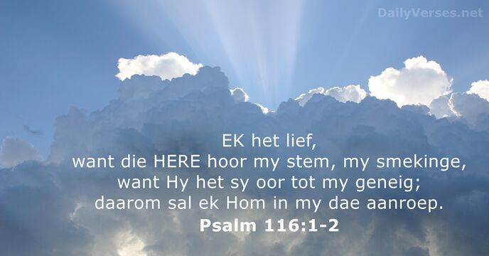Psalm 116:1-2