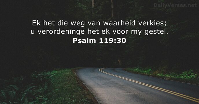 Psalm 119:30