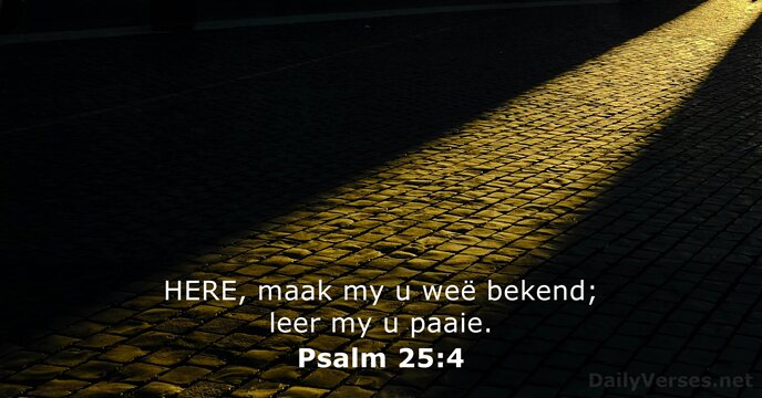 Psalm 25:4