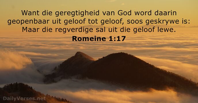 Romeine 1:17