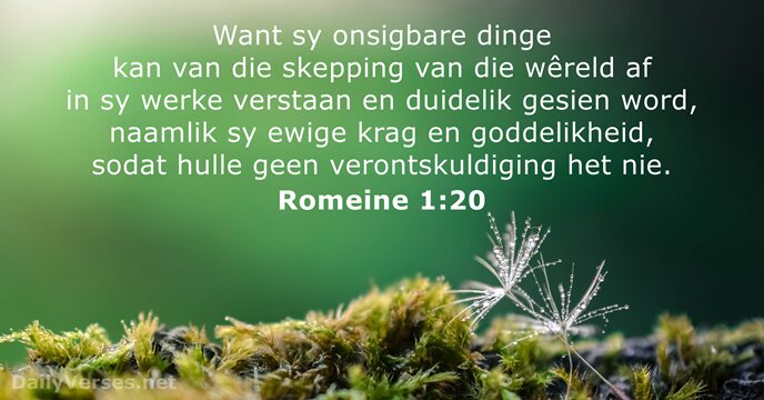 Romeine 1:20