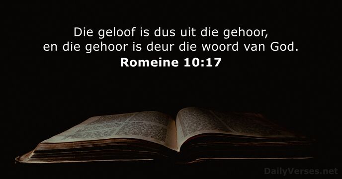 Romeine 10:17